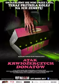 Plakat filmu Atak krwiożerczych donatów