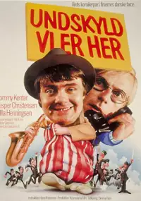 Plakat filmu Undskyld vi er her