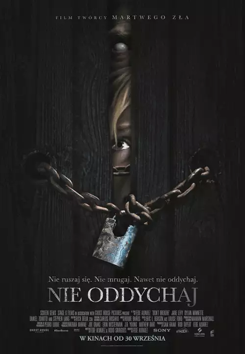 plakat filmu Nie oddychaj