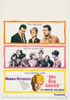 plakat filmu Sześcioro urwis&oacute;w