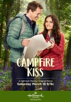 plakat filmu Pocałunek przy ognisku