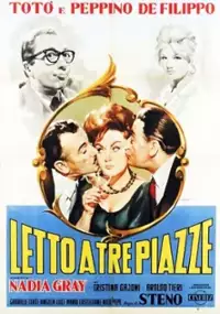 Plakat filmu Letto a tre piazze