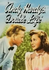 Plakat filmu Andy Hardy&#39;s Double Life