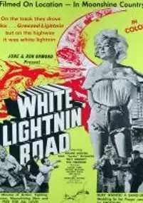 Plakat filmu White Lightnin' Road