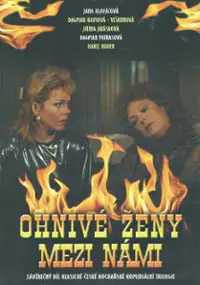 Plakat filmu Ohniv&eacute; ženy mezi n&aacute;mi