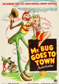 Plakat filmu Mr. Bug idzie do miasta