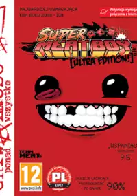 Plakat gry Super Meat Boy