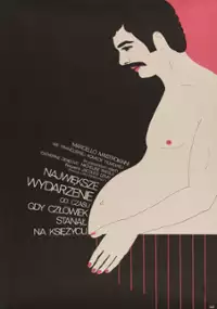Plakat filmu Największe wydarzenie od czasu, gdy człowiek stanął na Księżycu