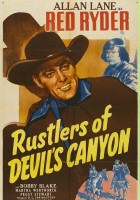 plakat filmu The Rustlers of Devil's Canyon