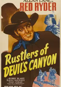 Plakat filmu The Rustlers of Devil's Canyon