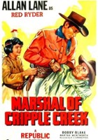 plakat filmu Marshal of Cripple Creek