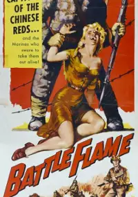 Plakat filmu Płomień bitwy