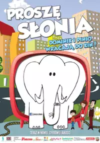 Plakat filmu Proszę słonia