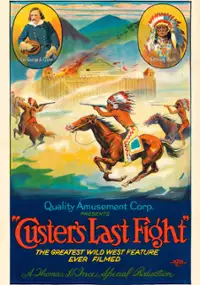 Plakat filmu Custer&#39;s Last Raid