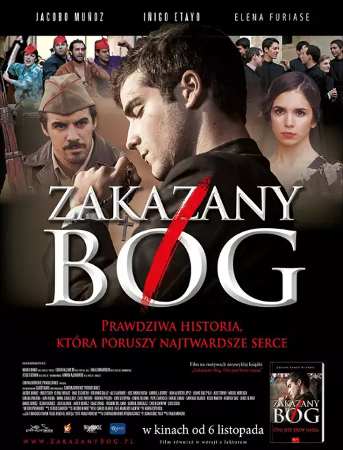 plakat filmu Zakazany Bóg