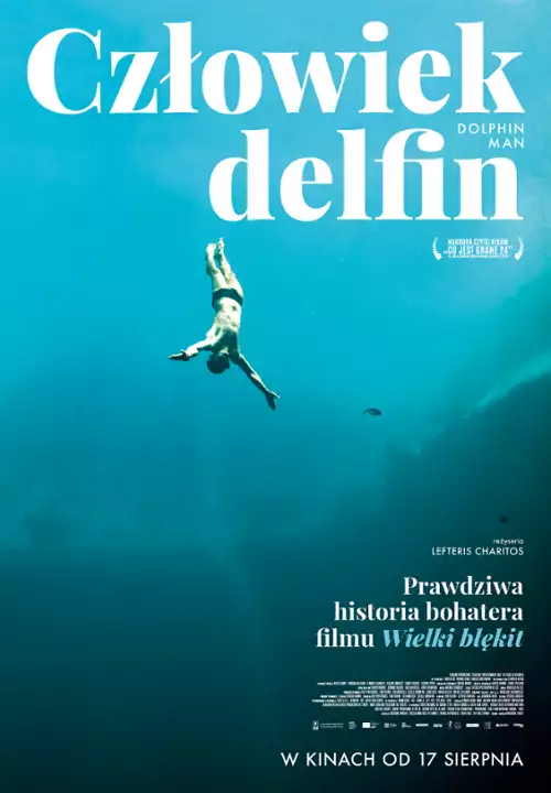 plakat filmu Człowiek delfin