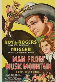 Plakat filmu Man from Music Mountain