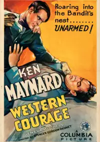 Plakat filmu Western Courage