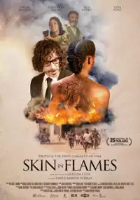 Plakat filmu Skóra w ogniu