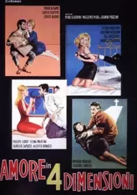 Plakat filmu Miłość w czterech wymiarach