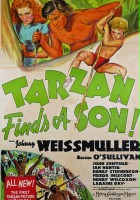 plakat filmu Tarzan znajduje syna