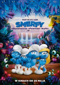 plakat filmu Smerfy: Poszukiwacze zaginionej wioski