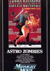 Plakat filmu Astro Zombie