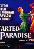 plakat filmu It Started in Paradise