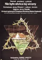 plakat filmu Nie było słońca tej wiosny