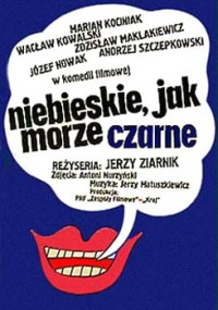 Niebieskie jak Morze Czarne (1971) plakat