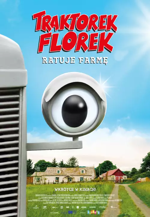 plakat filmu Traktorek Florek ratuje farmę