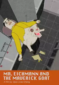 Plakat filmu Pan Eichmann i ekscentryczna koza