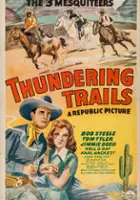 plakat filmu Thundering Trails