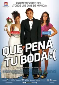 Plakat filmu Qué pena tu boda