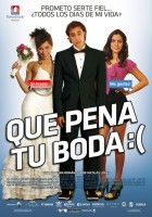 plakat filmu Qué pena tu boda