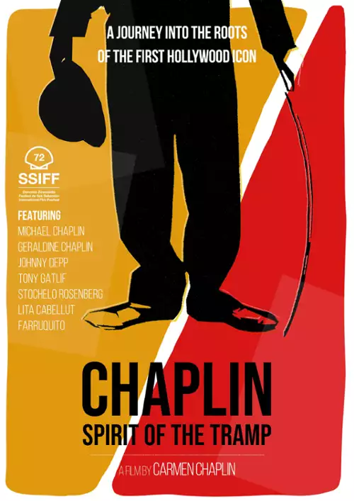 plakat filmu Charlie Chaplin: duch włóczęgi