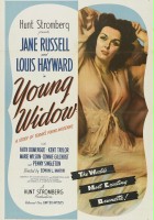 plakat filmu Młoda wdowa