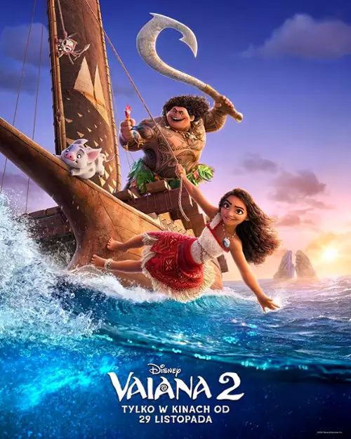 plakat filmu Vaiana 2