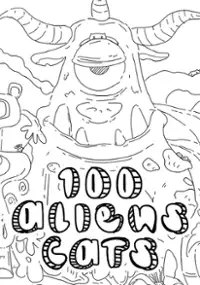 Plakat gry 100 Aliens Cats