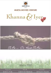 Plakat filmu Khanna & Iyer