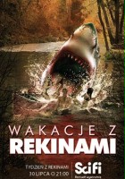 plakat filmu Wakacje z rekinami