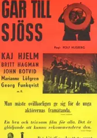 Plakat filmu Kajan går till sjöss