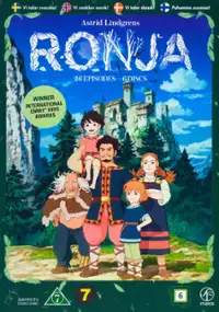 Plakat serialu Ronja, c&oacute;rka zb&oacute;jnika