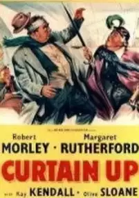 Plakat filmu Curtain Up