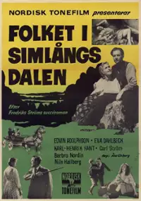 Plakat filmu Folket i Simlångsdalen