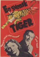 plakat filmu En Svensk tiger