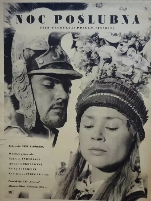plakat filmu Noc poślubna