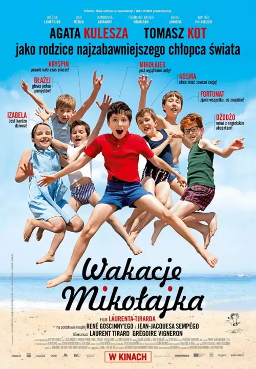 plakat filmu Wakacje Mikołajka