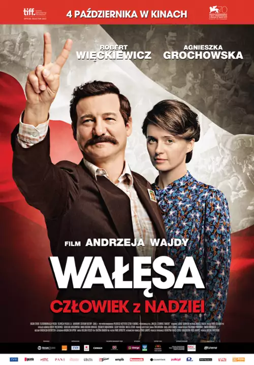 plakat filmu Wałęsa. Człowiek z nadziei