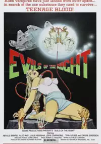 Plakat filmu Evils of the Night